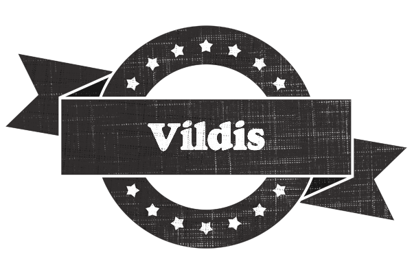 Vildis grunge logo