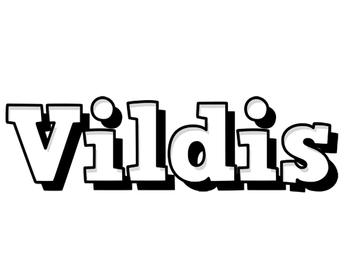 Vildis snowing logo