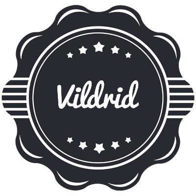 Vildrid badge logo