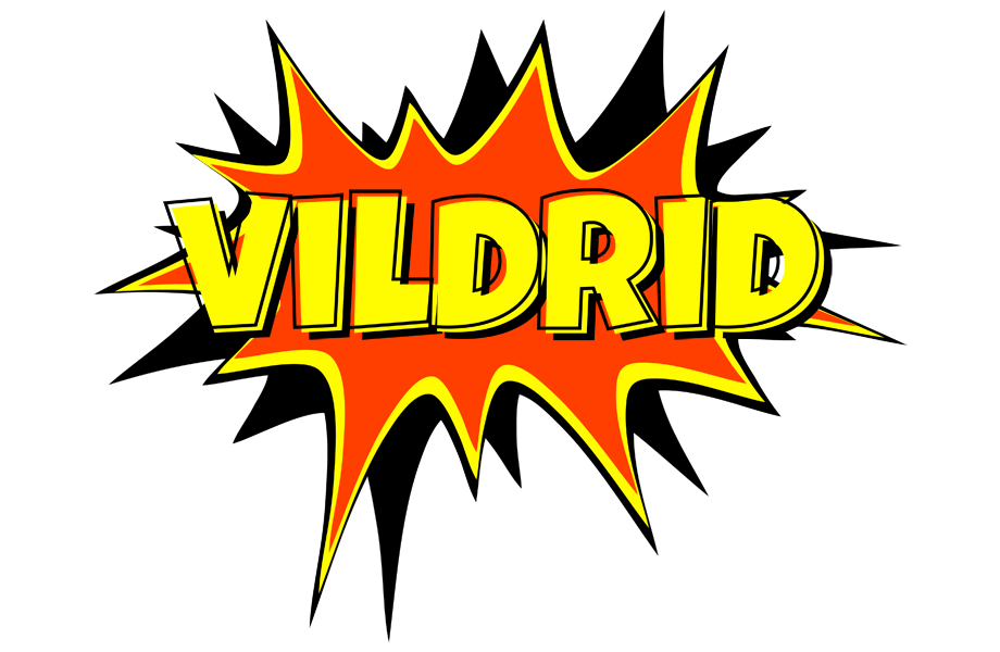 Vildrid bazinga logo
