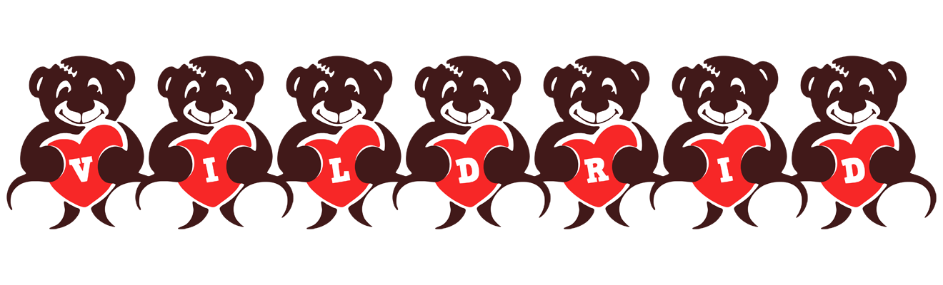 Vildrid bear logo