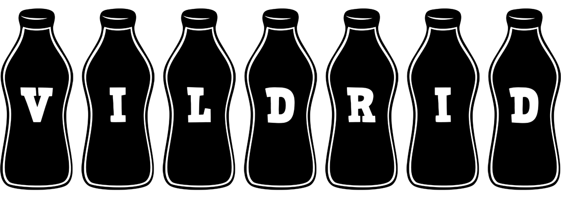 Vildrid bottle logo