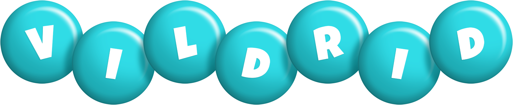 Vildrid candy-azur logo