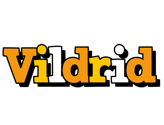 Vildrid cartoon logo