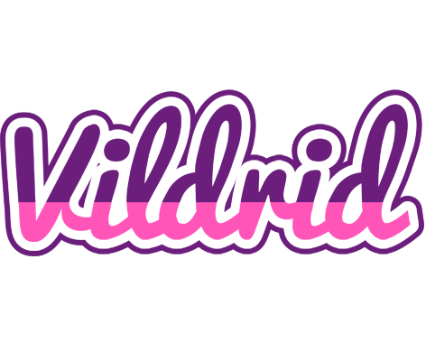 Vildrid cheerful logo