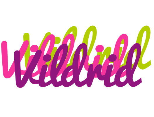 Vildrid flowers logo
