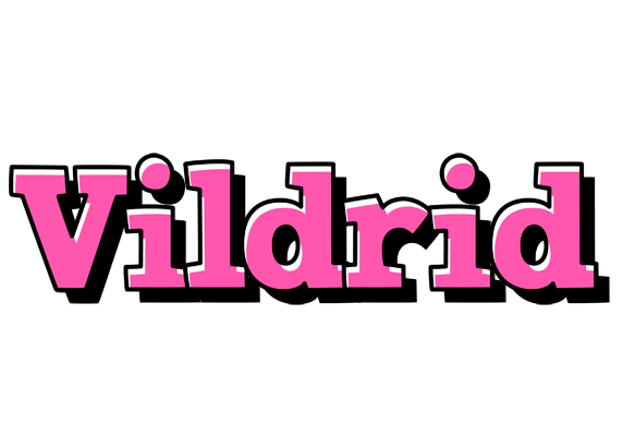 Vildrid girlish logo