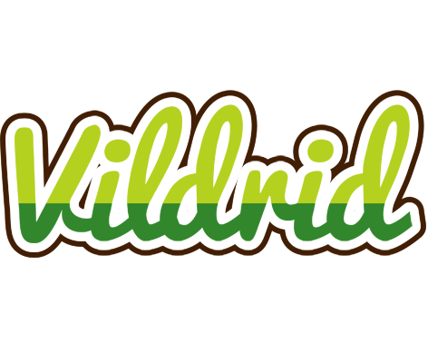Vildrid golfing logo