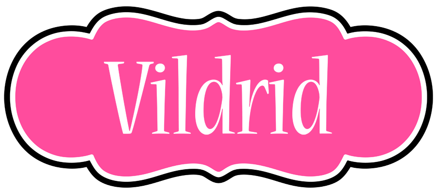 Vildrid invitation logo
