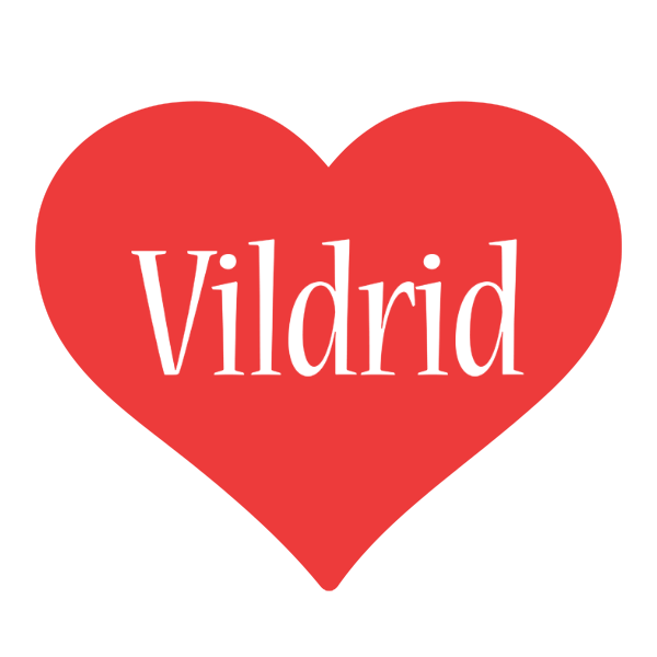 Vildrid love logo