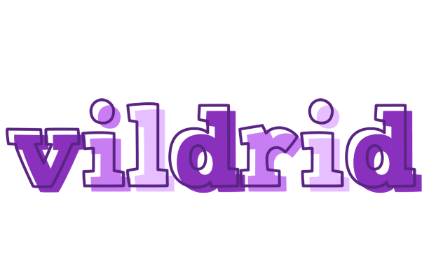 Vildrid sensual logo