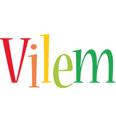 Vilem birthday logo
