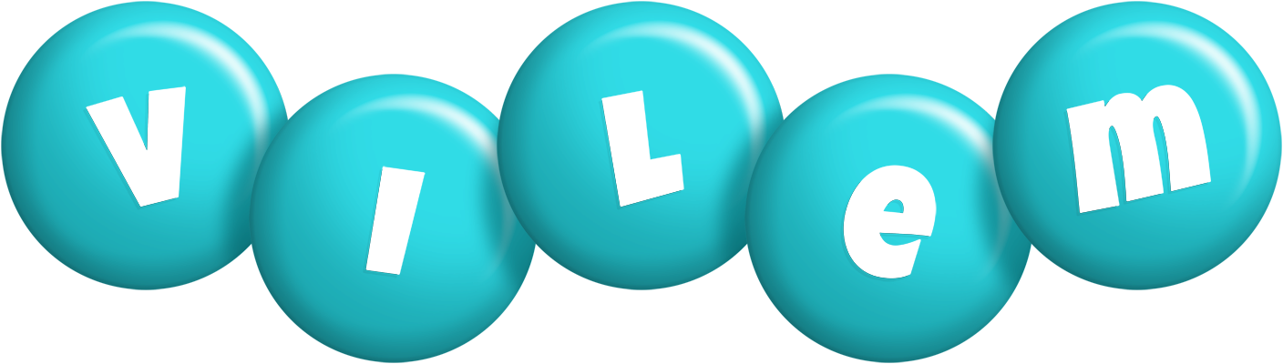 Vilem candy-azur logo