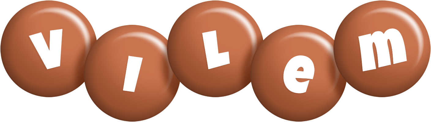Vilem candy-brown logo