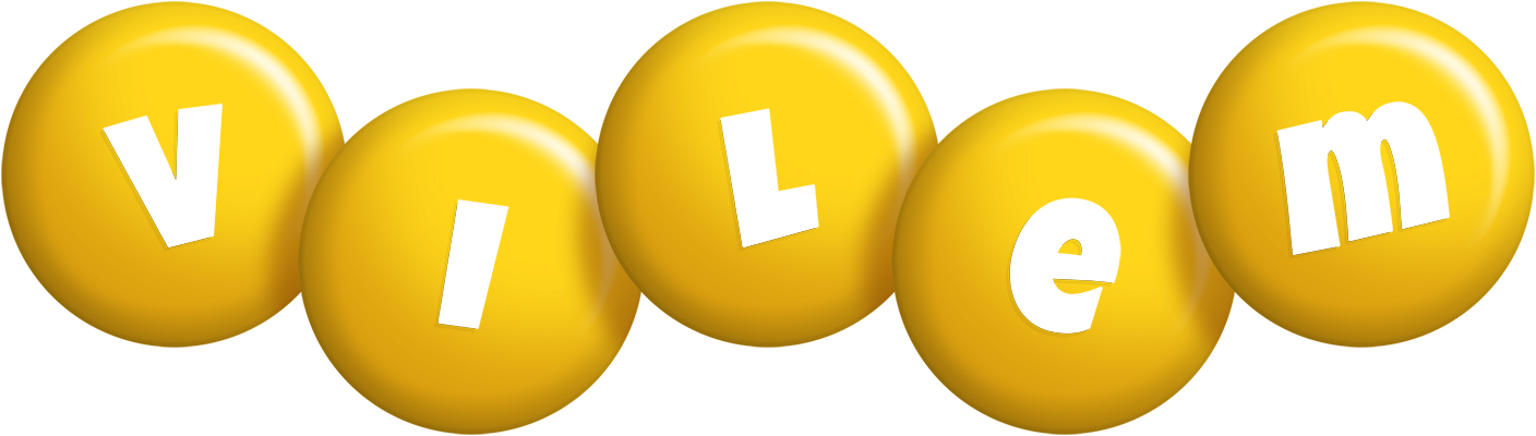 Vilem candy-yellow logo