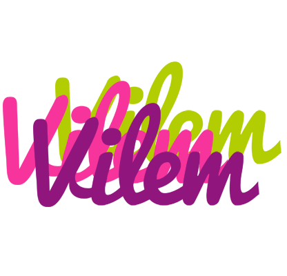 Vilem flowers logo