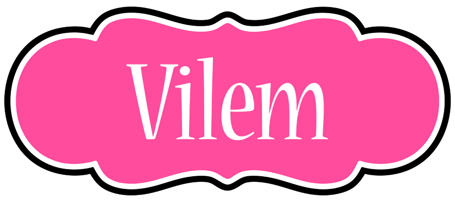 Vilem invitation logo