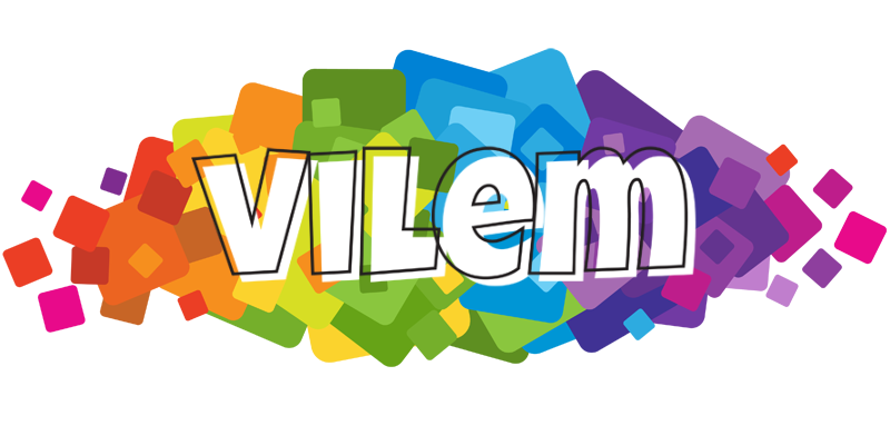 Vilem pixels logo