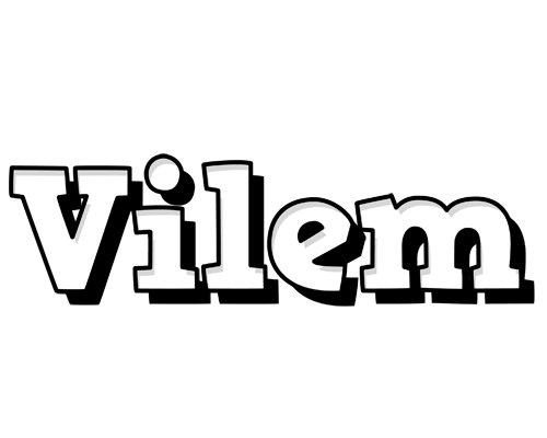 Vilem snowing logo