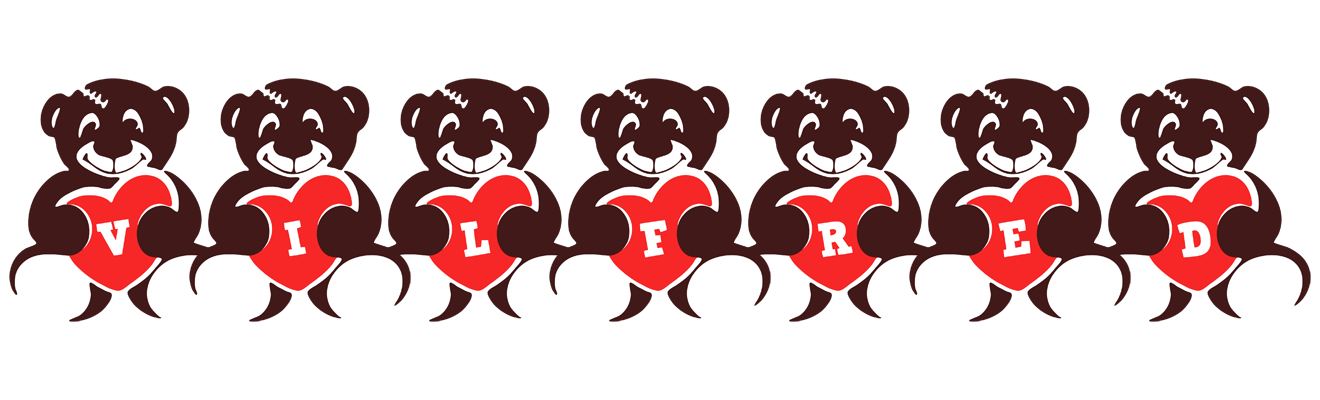 Vilfred bear logo