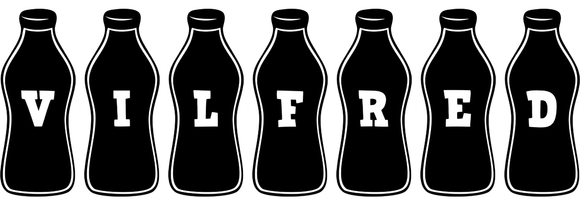 Vilfred bottle logo