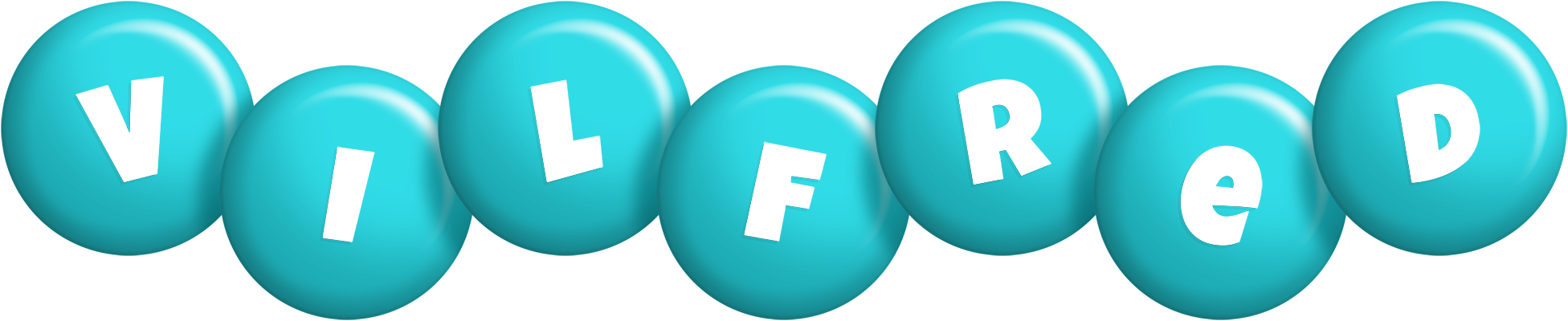 Vilfred candy-azur logo