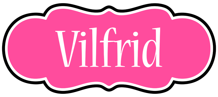 Vilfrid invitation logo