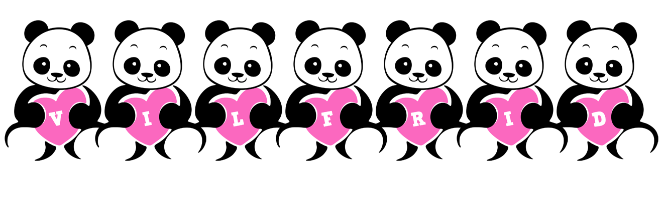 Vilfrid love-panda logo
