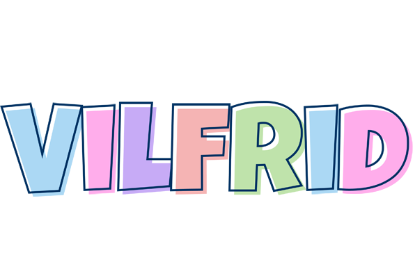 Vilfrid pastel logo