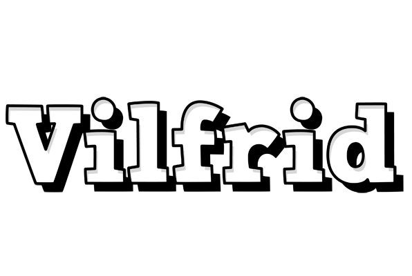 Vilfrid snowing logo