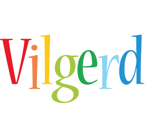 Vilgerd birthday logo