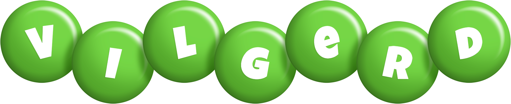 Vilgerd candy-green logo
