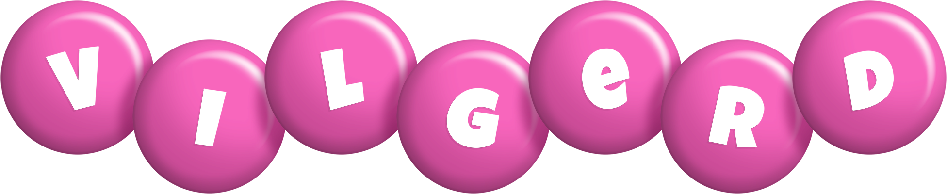 Vilgerd candy-pink logo