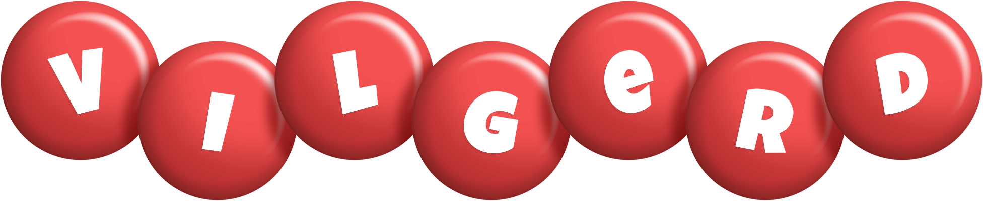 Vilgerd candy-red logo