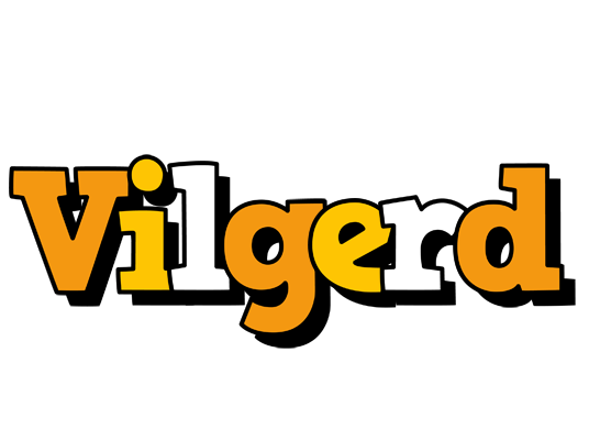 Vilgerd cartoon logo