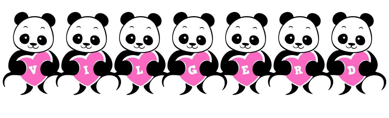 Vilgerd love-panda logo