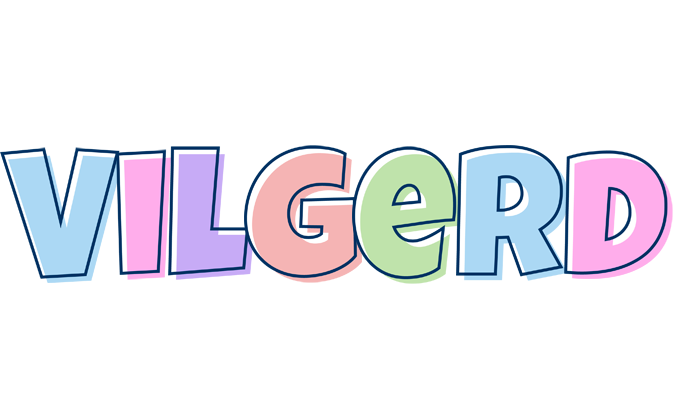 Vilgerd pastel logo