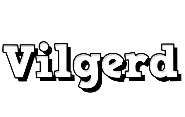 Vilgerd snowing logo