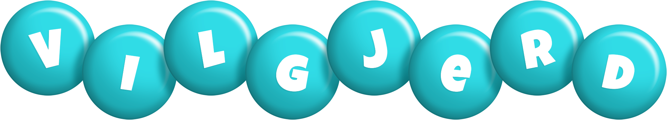 Vilgjerd candy-azur logo
