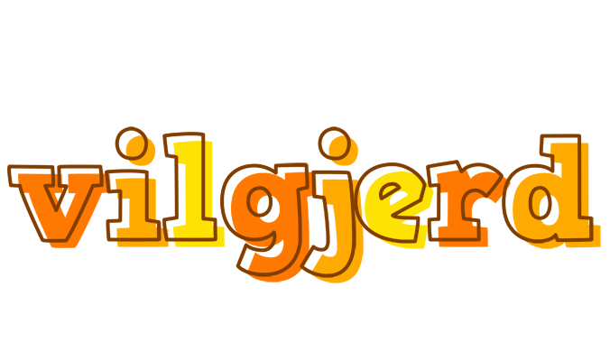 Vilgjerd desert logo