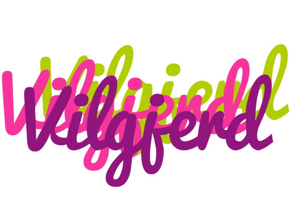 Vilgjerd flowers logo