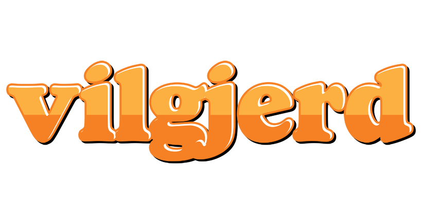 Vilgjerd orange logo