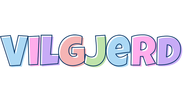 Vilgjerd pastel logo