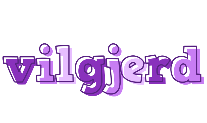 Vilgjerd sensual logo