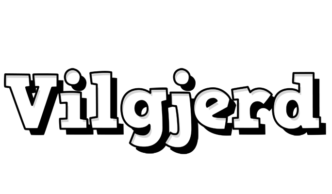 Vilgjerd snowing logo