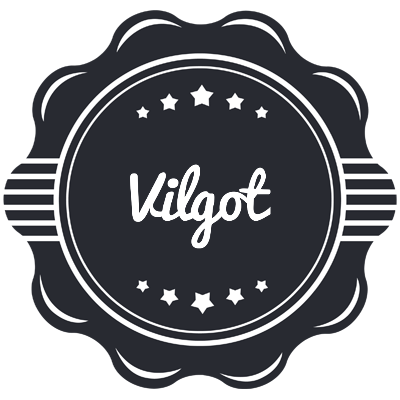 Vilgot badge logo