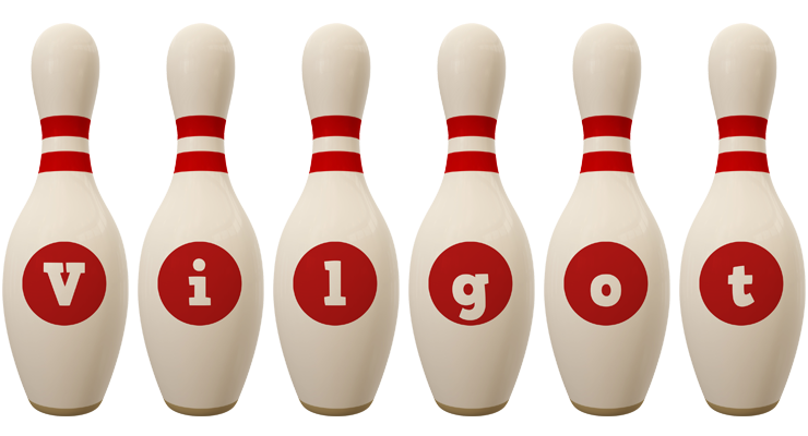 Vilgot bowling-pin logo
