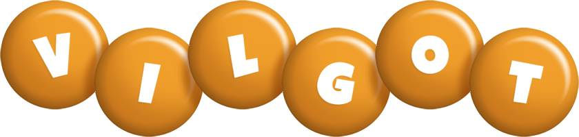 Vilgot candy-orange logo