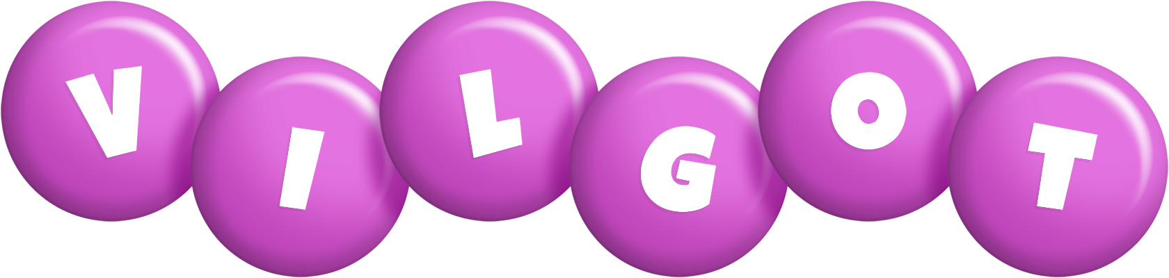 Vilgot candy-purple logo