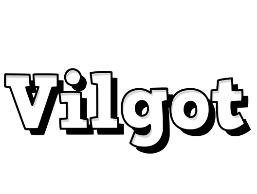Vilgot snowing logo